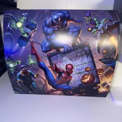 MTG Marvel Spider-Man Scene Art Series Full Complete 6 Card Set SPE Collectible - Image 2