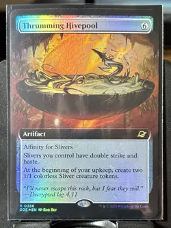 Thrumming Hivepool (Extended Art) - FOIL - MTG - EOE - 0356 - RARE ~ NM - Image 2