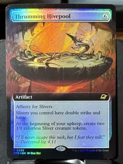 Thrumming Hivepool (Extended Art) - FOIL - MTG - EOE - 0356 - RARE ~ NM - Image 3