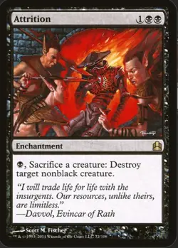 Magic The Gathering, Attrition, Commander, Regular - Image 1