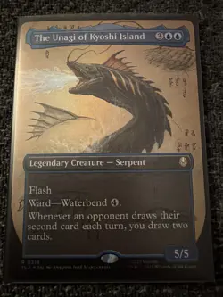 MTG Avatar The Last Airbender The Unagi of Kyoshi Island Borderless (Foil) 0319 - Image 2