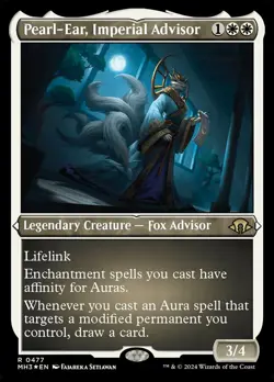 1 x Pearl-Ear, Imperial Advisor - Foil Etched - Modern Horizons 3 - Light Play - - Image 1