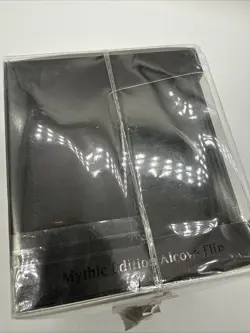 Ultra Pro Magic The Gathering Mythic Edition Leather Deck Box Alcove Flip! - Image 2