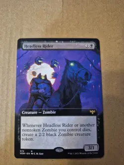 Headless Rider (Extended Art) Innistrad: Crimson Vow Regular - Image 1