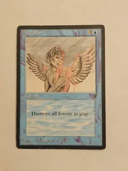 🔥 Acid Rain 🔥 MTG Legends ENGLISH 🌟 Rare 🌟 Magic The Gathering LP/MP - Image 1