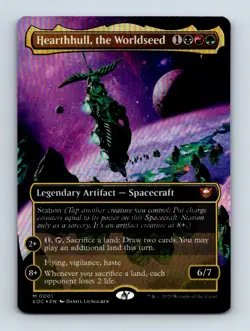 #1 2025 Edge of Eternities Commander Hearthhull, the Worldseed Mythic FOIL - Image 1