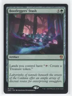 #110 2025 Aetherdrift Commander Bootleggers' Stash Mythic - Image 1