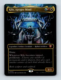 #3 2025 Edge of Eternities Commander Kilo, Apogee Mind Mythic FOIL - Image 1