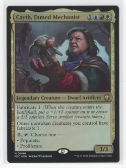 #6 Cayth, Famed Mechanist 2024 Modern Horizons 3 Commander Foil Mythic - Image 1