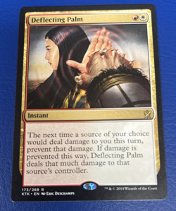 Deflecting Palm - Khans of Tarkir (KTK) (Light Played) (Non-Foil) - Image 1