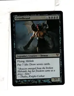 MTG SkeenAB Griselbrand FOIL from Avacyn Restored. NM. - Image 1
