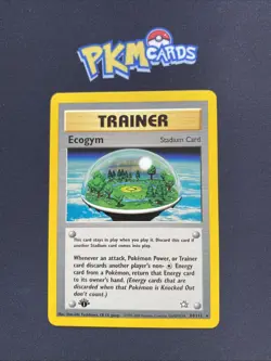 Pokemon TCG Ecogym Neo Genesis 84/111 1st Edition Regular Rare LP. - Image 1