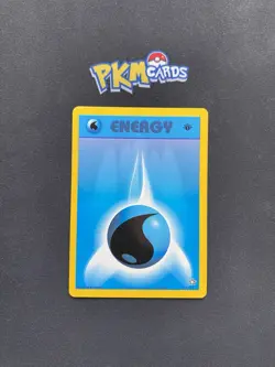 Pokemon TCG Water Energy Neo Genesis 111/111 1st Edition Regular LP. - Image 1