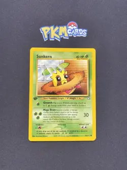 Pokemon TCG Sunkern Neo Genesis 78/111 Regular 1st Edition LP. - Image 1