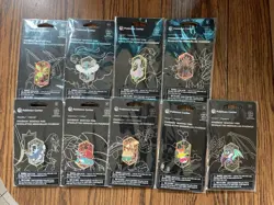 Pokemon Center Monthly Year Of The Dragon Pins 2024 Lot Of Nine New Sealed - Image 1