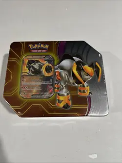 Pokemon TCG Paradox Destinies Iron Boulder EX Tin - Brand New / Factory Sealed - Image 1
