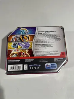 Pokemon TCG Paradox Destinies Iron Boulder EX Tin - Brand New / Factory Sealed - Image 3