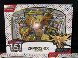 Pokemon TCG: 151 Poster, Zapdos ex, Alakazam ex Collection Box (Lot of 3) - Image 3