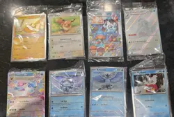 Pokemon 2025 Holiday Calendar Stamped Promos Sealed (Complete Set Of 8) - Image 1