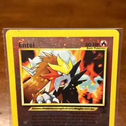 Pokemon TCG Entei #34 Reverse Holo Promo Card 2001 DMG Movie - Image 3