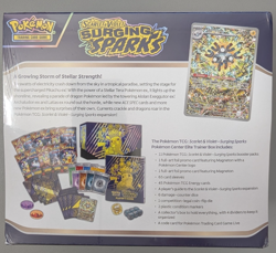 Surging Sparks Pokemon Center Elite Trainer Box - Pokemon TCG New and Sealed ETB - Image 2