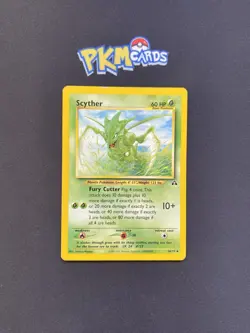 Pokemon TCG Scyther Neo Discovery 46/75 Regular MP. - Image 1