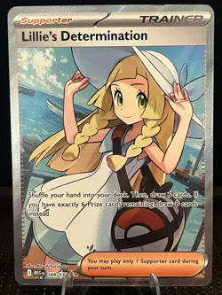 Lillie's Determination (169/132) - Mega Evolutions - Pokemon TCG- LP (READ DESC) - Image 1