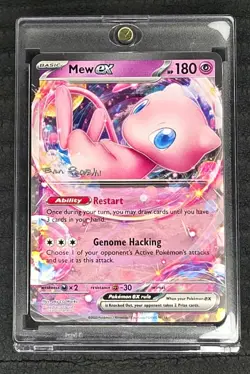 Mew ex 2024 Pokemon World Championship Evan Pavelski Deck Double Rare EX - Image 1
