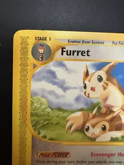 Pokemon TCG Card - Furret 48/147 Aquapolis Uncommon WOTC Lightly Played - Image 2