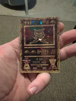 Pokemon the Movie 2000 Ancient Mew Holo Promo Card 1995-1999 Nintendo Gamefreak - Image 1