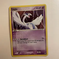 Lugia 29/115 Holo Rare Deck Exclusive Unseen Forces Pokemon Card MP+ - Image 1