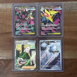 Pokemon Mega Evolution Ex Trainer Ultra Rare Illustration Rare Lot Of 4 NM - Image 1