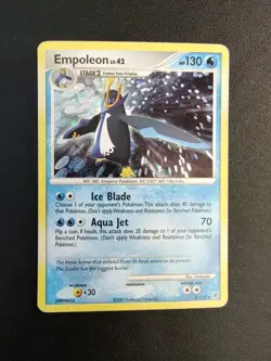 Empoleon 4/130 Diamond & Pearl Base Set Pokemon Holo Rare - Image 1