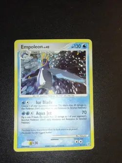 Empoleon 4/130 Diamond & Pearl Base Set Pokemon Holo Rare - Image 2