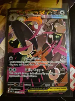 2025 Pokemon Phantasmal Flames Mega Lopunny ex Special Illustration Rare 128/094 - Image 1