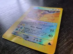 Pokemon TCG Ho-oh 149/144 Skyridge Crystal Reverse Holo Secret Rare - Image 4
