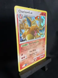 Pokemon TCG Charizard 1/99 Cracked Ice Holo Rare Platinum Arceus - Image 3