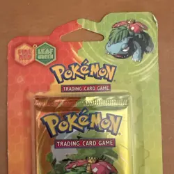 Pokemon 2004 EX Fire Red/Leaf Green Booster Blister Pack Venusaur Sealed - Image 2