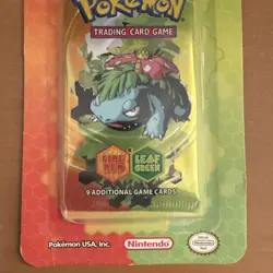 Pokemon 2004 EX Fire Red/Leaf Green Booster Blister Pack Venusaur Sealed - Image 4