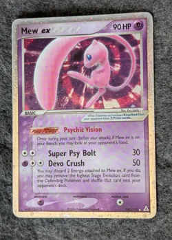 Pokemon Mew ex 100/110 EX Holon Phantoms Ultra Rare Holo 2006 NM/NP - Image 1