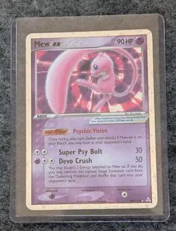 Pokemon Mew ex 100/110 EX Holon Phantoms Ultra Rare Holo 2006 NM/NP - Image 2