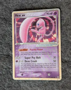 Pokemon Mew ex 100/110 EX Holon Phantoms Ultra Rare Holo 2006 NM/NP - Image 4