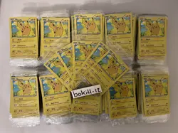 205x LOT SEALED 2014 Pokemon XY Pikachu Cosmos Holo Lego Movie Promo #42 - Image 1