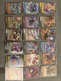 Pokemon V Lot - 18 Cards - Near Mint - Image 1