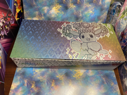 Prismatic Evolutions Super Premium Sleeves Deckbox Playmat Bundle NO CARDS - Image 4