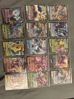 Pokemon V Lot - 15 Cards - Near Mint - Image 1
