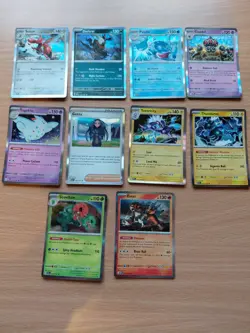 Pokemon Trading Card Game TCG Obsidian Flames Holo Bundle X 10 Job Lot - Image 1