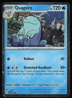 Quagsire - 156 Holo SV: Scarlet & Violet Promo Cards LP-NM - Image 1