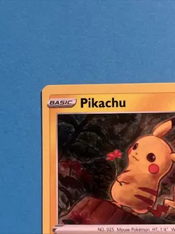 Pikachu SWSH153 Holo Holiday Calendar Snowflake Promo English Pokemon Card (NM) - Image 2