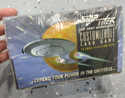 Star Trek Next Generation Customizable Card Game Sealed Expansion Sets Dmgd Box - Image 1